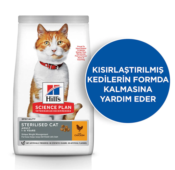 Hills%2010%20Kg%20Tavuklu%20Kısırlaştırılmış%20Yetişkin%20Kedi%20Maması