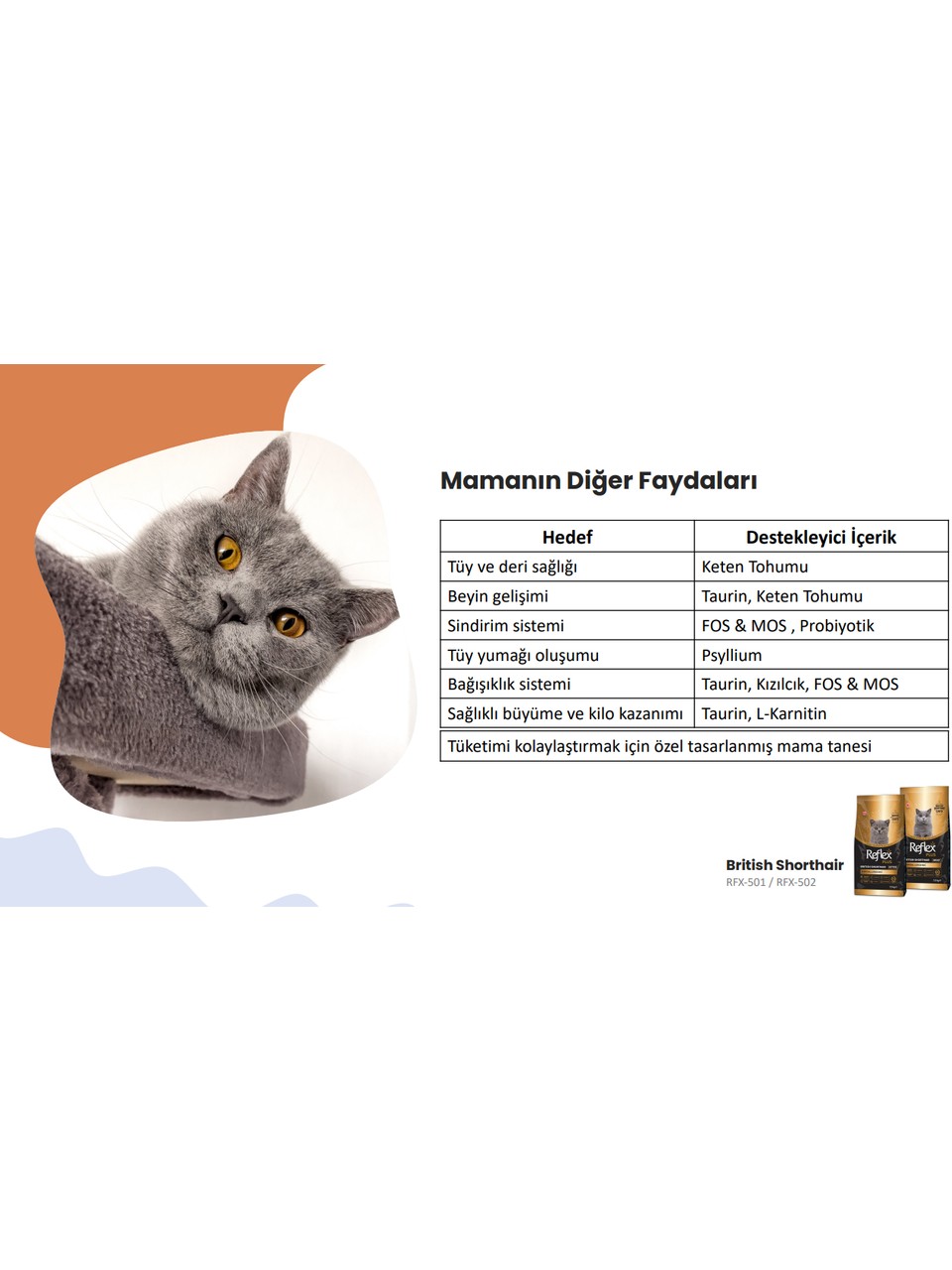 Reflex Plus 1.5 kg British Shorthair Yetişkin Kedi Maması