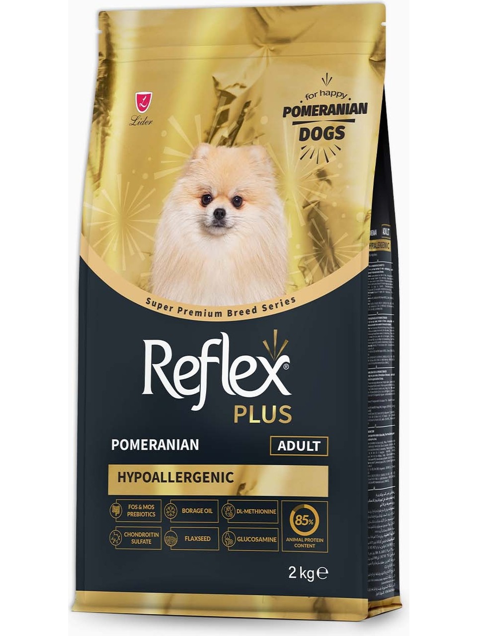 Reflex Plus 2 kg Pomeranian Yetişkin Köpek Maması 