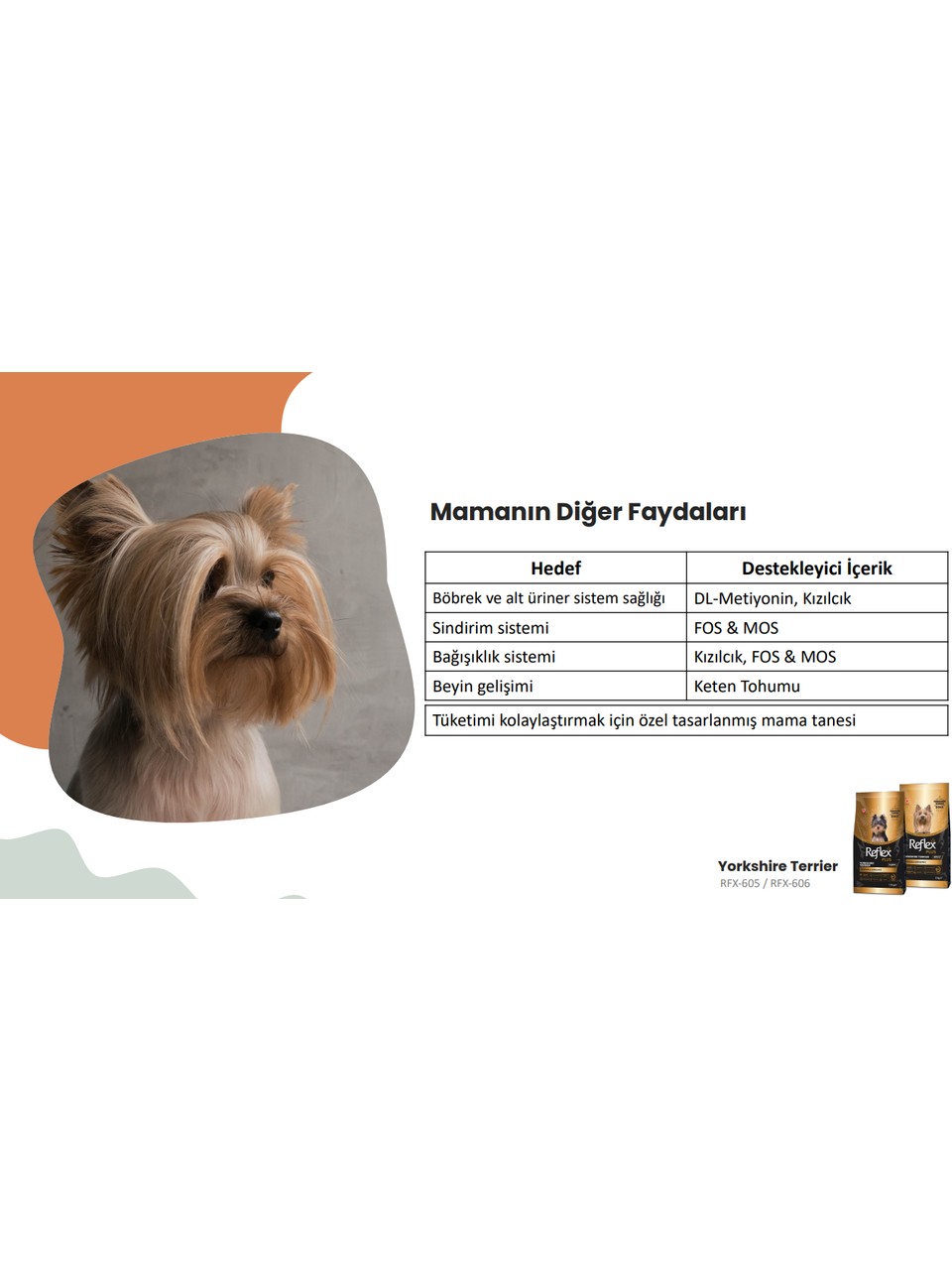 Reflex Plus  2 kg Yorkshire Terrier Mini Yetişkin Köpek Maması