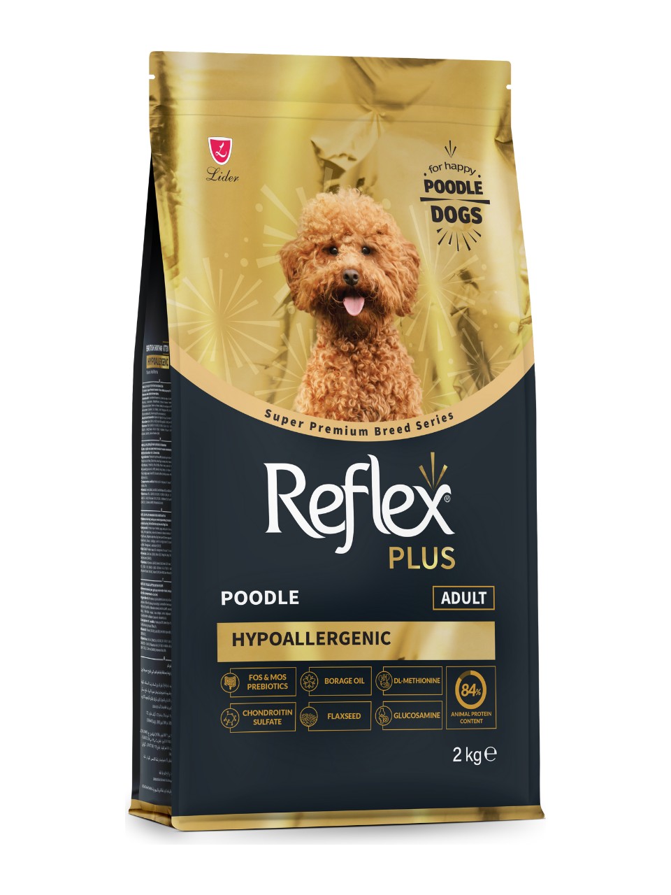 Reflex Plus 2 kg Poodle Yetişkin Köpek Maması