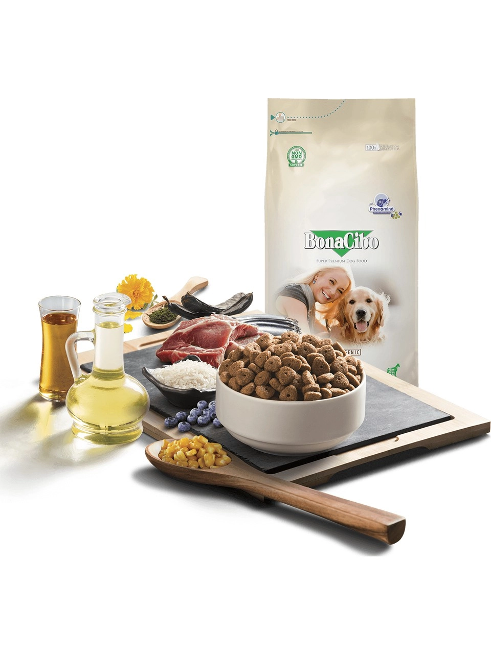 BonaCibo 15 kg Kuzu Etli ve Pirinçli  Yetişkin Kedi Maması