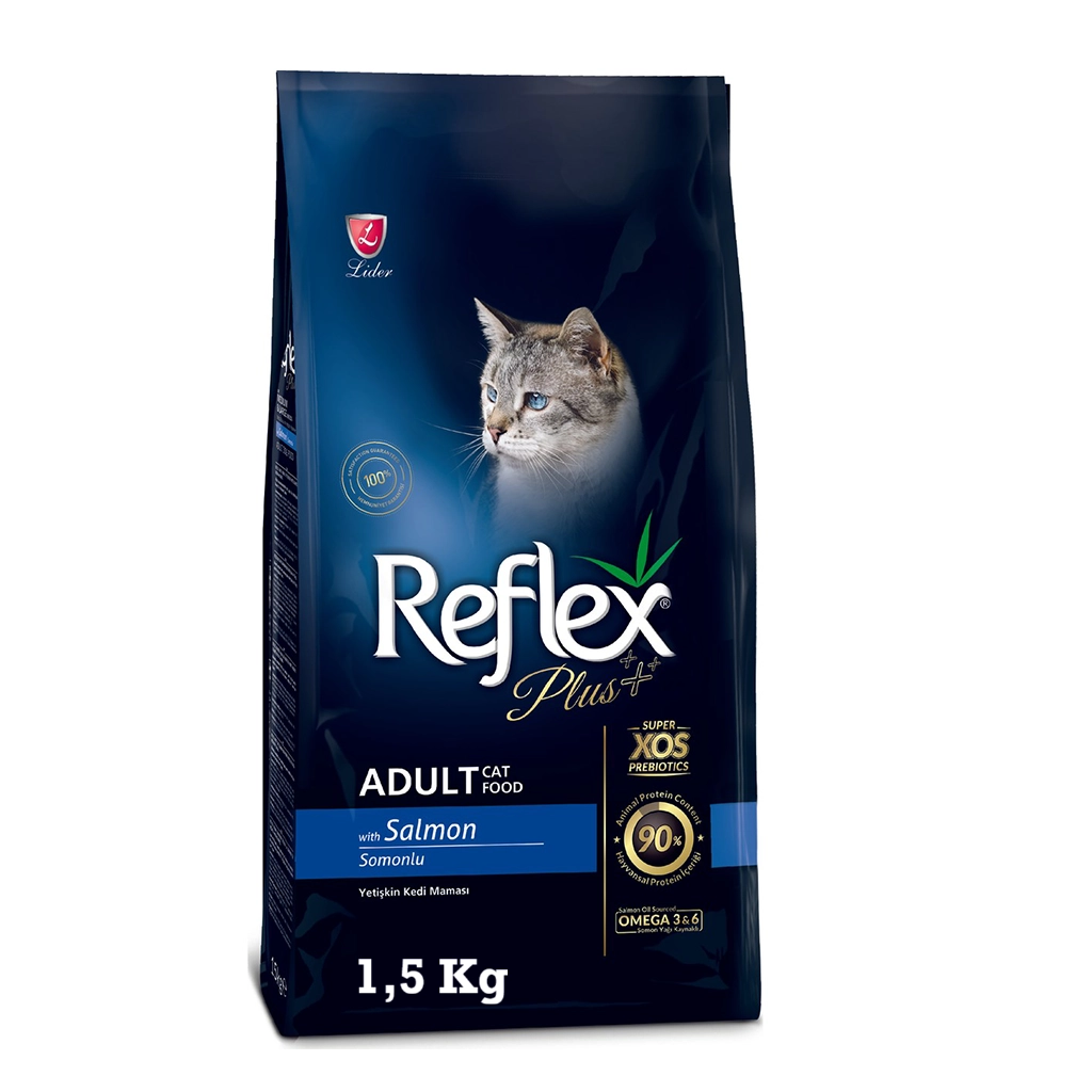 Reflex Plus 1,5 Kg Somonlu Yetişkin Kedi Maması 