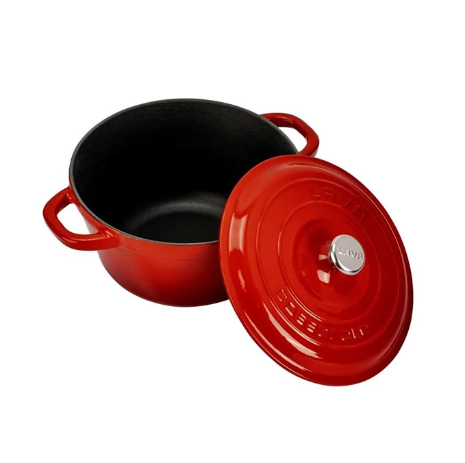 Lava  Yuvarlak Döküm Tencere New Heritage Serisi Çap(Ø)22cm