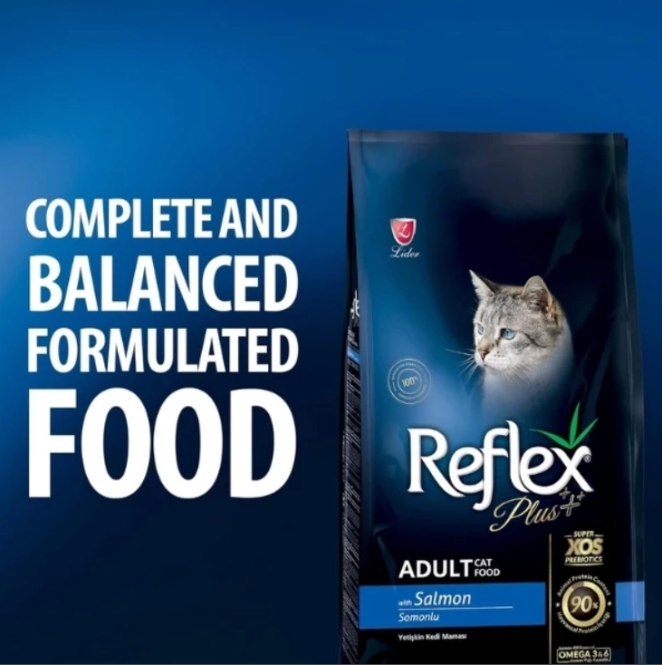 Reflex Plus 1,5 Kg Somonlu Yetişkin Kedi Maması 