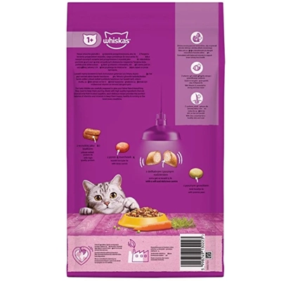 Whiskas 3.8 kg Tavuklu ve Sebzeli  Yetişkin Kuru Kedi Maması