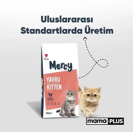Mercy 10 Kg Tavuklu Yavru Kedi Maması 