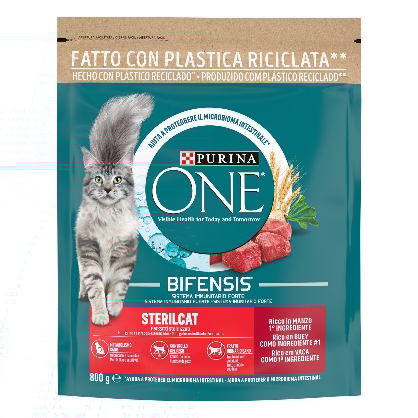 Purina%20One%20800%20Gr%20Sığır%20Etli%20Kısırlaştırılmış%20Yetişkin%20Kedi%20Maması%20