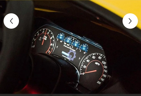 Chevrolet Akülü Camaro HL558 - Sarı