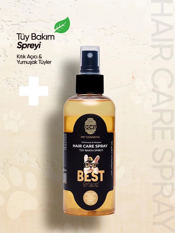 Doku Pet Cosmetic Kedi ve Köpek Deri ve Tüy Bakım Spreyi 200 ml