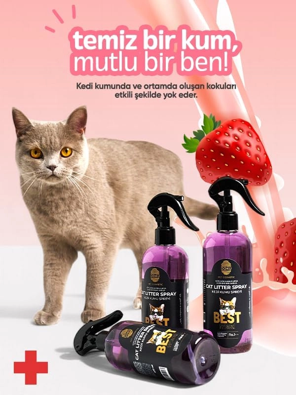 Doku Pet Cosmetic Kedi Kumu Spreyi 400 ml