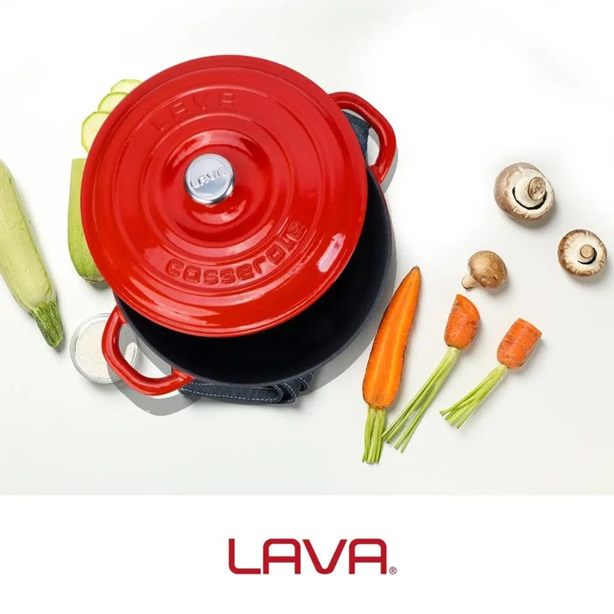 Lava  Yuvarlak Döküm Tencere New Heritage Serisi Çap(Ø)22cm