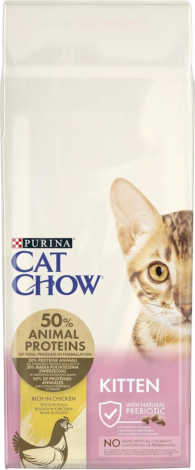 Cat Chow 15 kg Tavuklu Yavru Kedi Maması