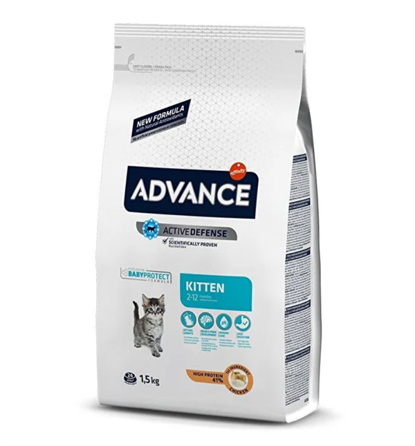 Advance 1.5 Kg Kitten Yavru Tavuk Etli Kedi Maması