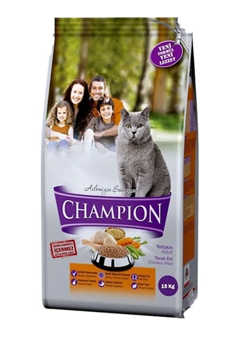 Champion 15 kg Tavuklu Yetişkin Kedi Maması