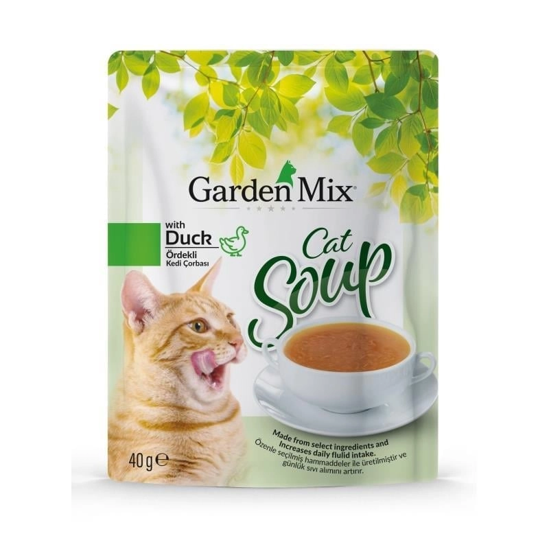 Garden Mix 40gr Ördekli Kedi Çorbası 