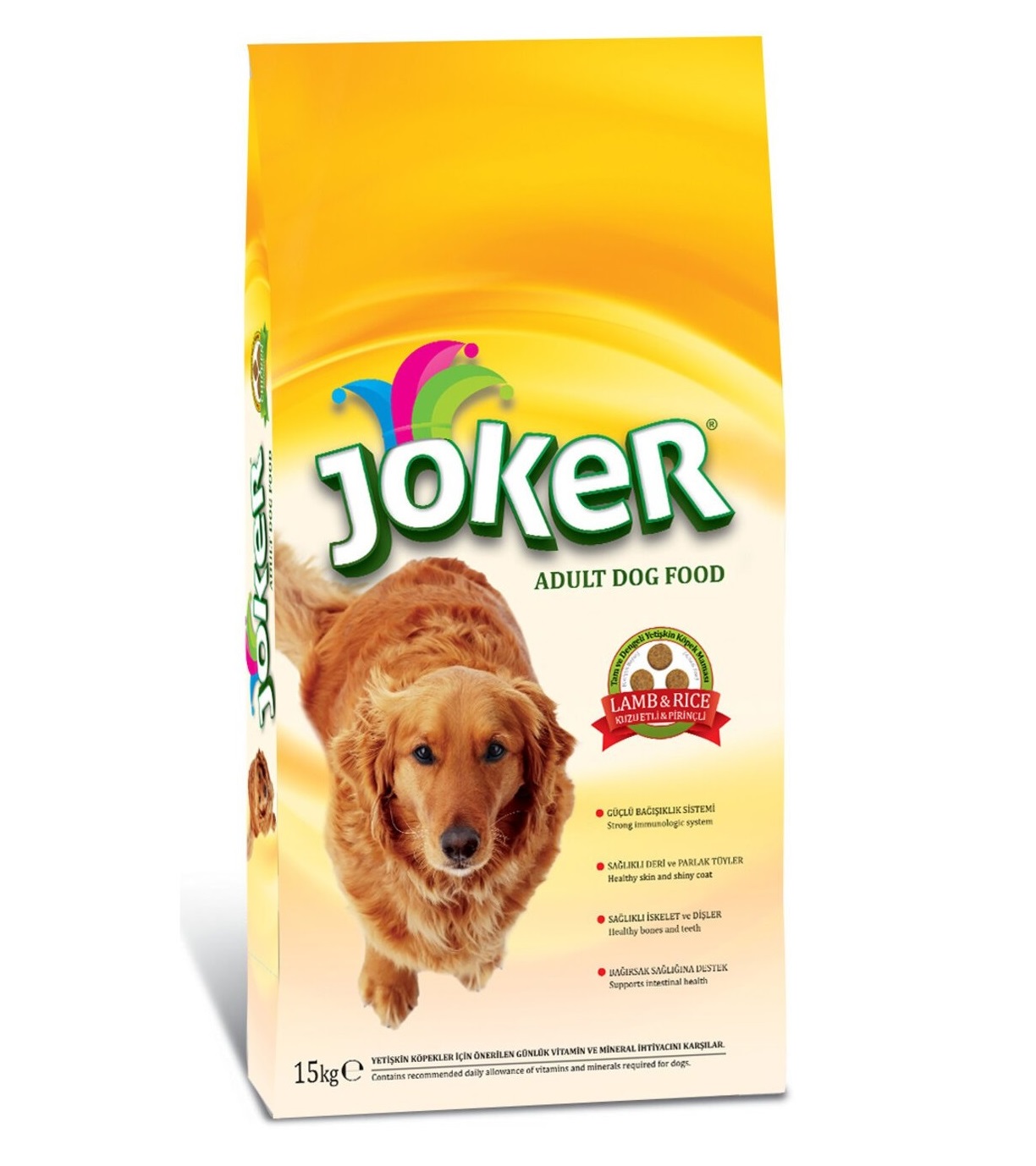 Joker 15 Kg Kuzu Etli Yetişkin Köpek Maması  