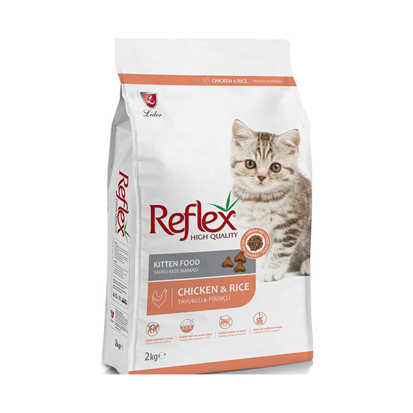 Reflex 2 Kg Tavuklu Yavru Kedi Maması 