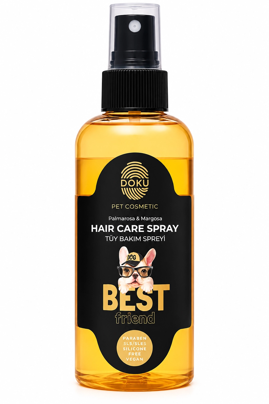 Doku Pet Cosmetic Kedi ve Köpek Deri ve Tüy Bakım Spreyi 200 ml