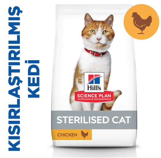 Hills 10 Kg Tavuklu Kısırlaştırılmış Yetişkin Kedi Maması