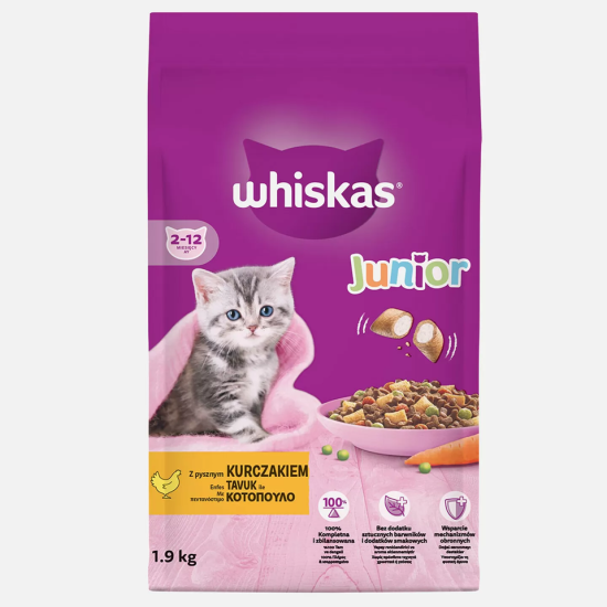 Whiskas 1,9 Kg Tavuklu Yavru  Kedi Maması