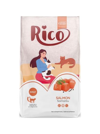 Rico 15 Kg Somonlu Yetişkin Kedi Maması 