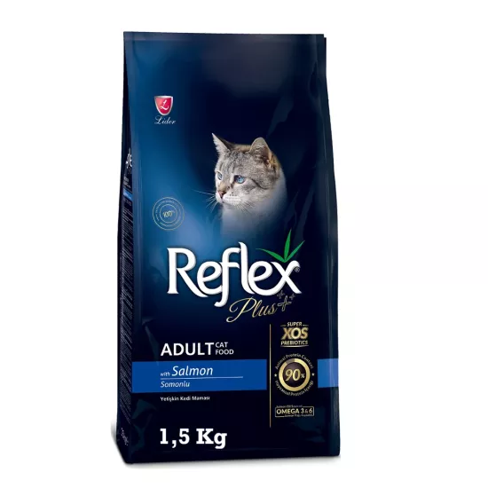 Reflex Plus 1,5 Kg Somonlu Yetişkin Kedi Maması 