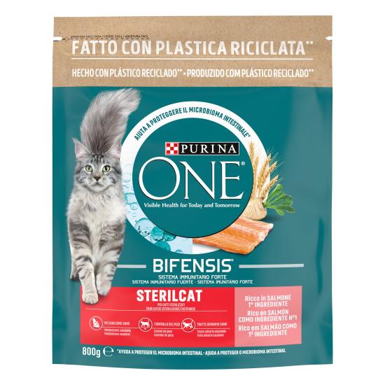 Purina One 800 Gr Somonlu Kısırlaştırılmış Yetişkin Kedi Maması 