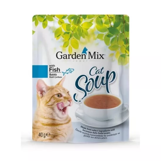 Garden Mix 40gr Ton Balıklı Kedi Çorbası 