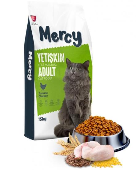 Mercy 15 Kg Tavuklu Yetişkin Kedi Maması