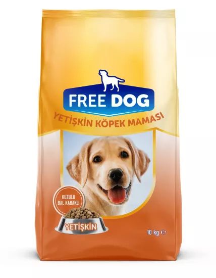 Free Dog 10 kg Kuzulu Bal Kabaklı Köpek Maması 