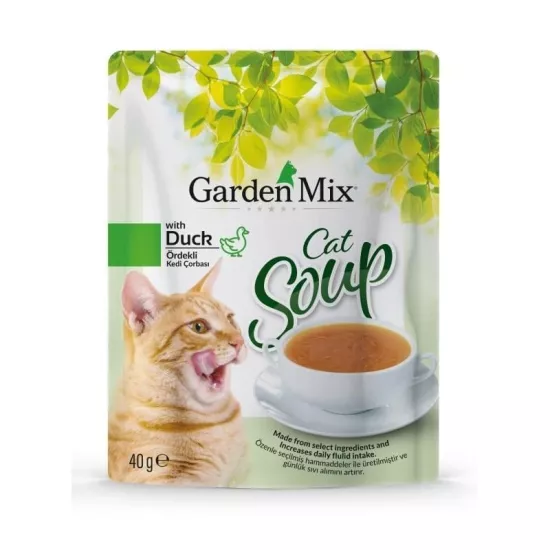 Garden Mix 40gr Ördekli Kedi Çorbası 