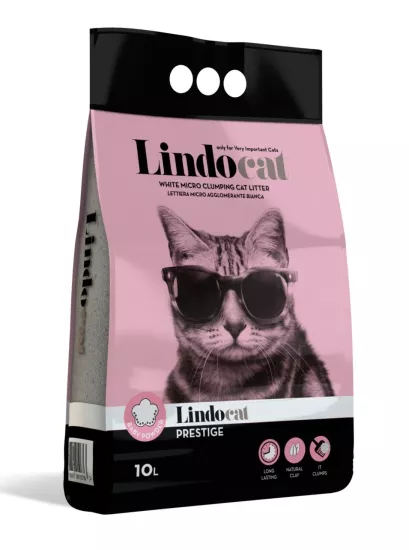 Lindo Cat 10Lt Bebek Parfümlü İnce Kedi Kumu 