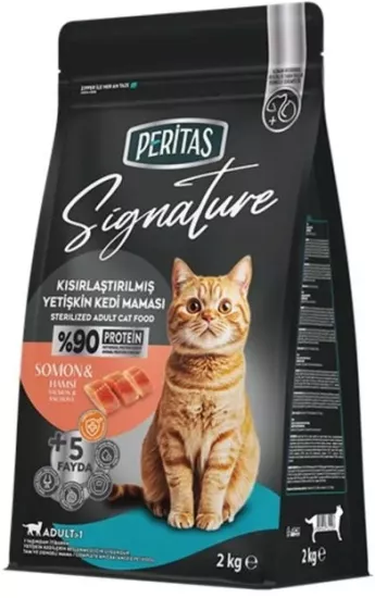Peritas Signature 2 kg Somonlu Kısırlaştırılmış Yetişkin Kedi Maması