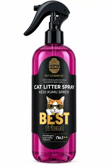 Doku Pet Cosmetic Kedi Kumu Spreyi 400 ml
