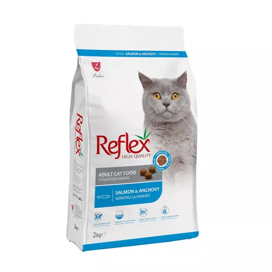 Reflex  2 Kg Somonlu ve Hamsili Yetişkin Kedi Maması