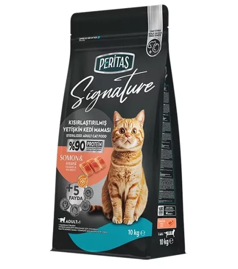 Peritas Signature 10 kg Somonlu Kısırlaştırılmış Yetişkin Kedi Maması