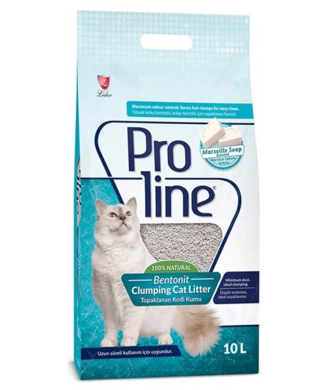 Proline 10 lt Marsilya Sabunlu Bentonit Kedi Kumu 